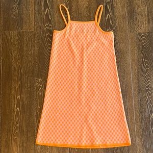 zara spaghetti strap knit dress